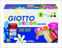 Giotto 5382 00 Decor Acrylfarbe, 10,5 x 7 x 6,8 cm