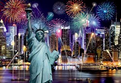 Wooden.City puzzle en bois New York nuit XL 1010 pièces casse-tête
