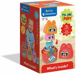 Clementoni Baby Spielzeug Matroschka - Stapelspiel zur Entwicklung für Babys