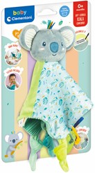 Clementoni doudou koala - couverture bébé douce cadeau sensoriel
