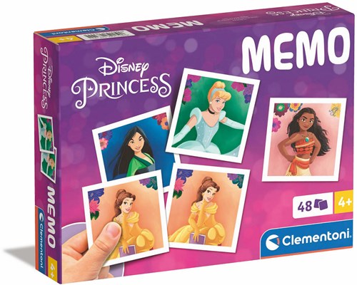Clementoni jeu de mémoire Disney Princess - jeu de cartes éducatif pour enfants