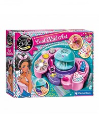 Clementoni Crazy Chic - Nagelstudio Cool Nail Art Set für Kinder