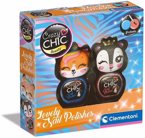 Clementoni Crazy Chic Nagellack Set - Nagellack Spielzeug für Kinder