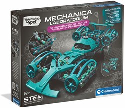 Clementoni kit de construction voiture de course jouet STEM avec turbines et direction