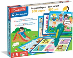 Clementoni Education - Stylo parlant 500 questions jouet interactif