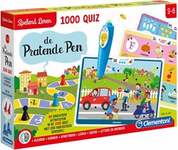 Clementoni Jeu d'apprentissage Stylo interactif 1000 Quiz