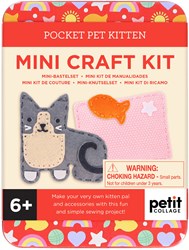 Petit Collage kit créatif chaton en feutrine - set de couture créatif pour enfants