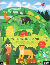 Petit Collage set de stickers jouet - Stickers animaux de la forêt Wild Woodland
