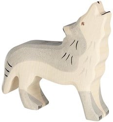 Holztiger Wolf