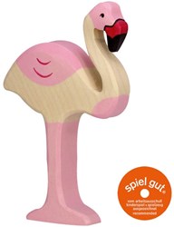 Holztiger Flamingo