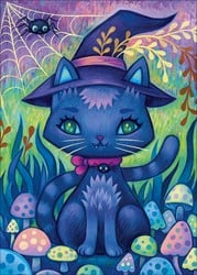 Heye Puzzle Puzzle.Witch Cat, Dream.1000 Heye Nouveau