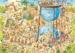 Heye Puzzle Desert Habitat 1000 Teile Funky Zoo Cartoon Puzzle