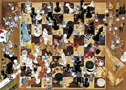 Heye Puzzle Black or White 1000 3hkg.