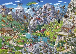 Heye Puzzle Alpine Fun 1000 3hkg