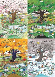 Heye Puzzle 4 Seasons 2000