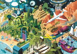 Heye puzzle films de Steven Spielberg 1000 pièces puzzle