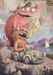 Heye Puzzle Road Trippin Zozo2000 Heye29938