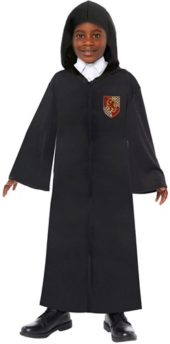 Child Costume Harry Potter Robe With 4 Velcro Hous