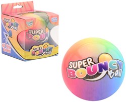 HOT Sports + Toys Super großer Springball 10 cm buntes Spielzeug
