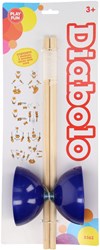 Playfun Diabolo Spielzeug mit Holzstäben - buntes Jongliervergnügen