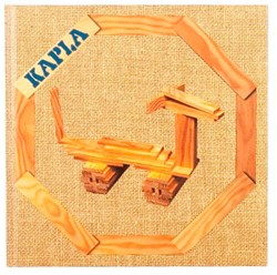 Kapla blocs de construction en bois livre brun vol. 4 inspiration animaux