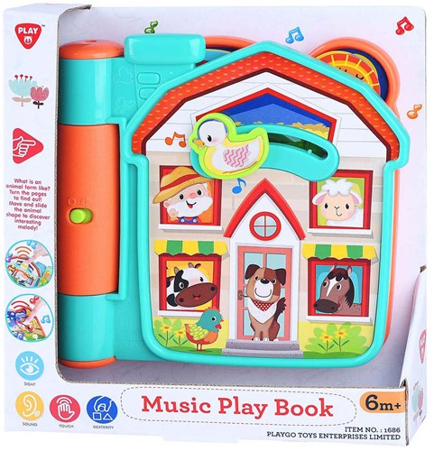 Play livre sonore ferme livre bébé interactif avec musique