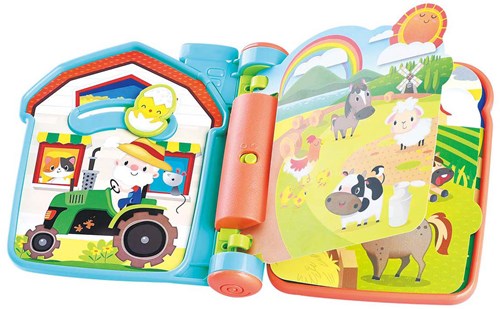 Play livre sonore ferme livre bébé interactif avec musique-2
