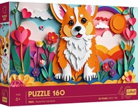 Trefl Puzzle 160 Teile - 40th anniversary Puzzle - Little dog - FSC Mix