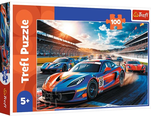 Trefl Puzzle Fast racer - 60 Teile FSC Mix 70% Kinderpuzzle