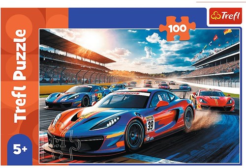 Trefl Puzzle Fast racer - 60 Teile FSC Mix 70% Kinderpuzzle-2