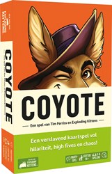 Exploding Kittens Kartenspiel Coyote - strategisches Familienspiel Partyspiel