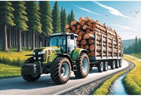 Trefl Puzzle 100 Teile - Waldtraktor - FSC Mix 70% - Fahrzeuge-3