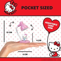 Hello Kitty Mini Lampe USB-C aufladbar LED Tischlampe rosa-3