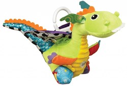 Lamaze  pluche knuffel Flapper Draakje - 16 cm