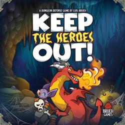 Asmodee strategisches Brettspiel Keep the Heroes Out kooperatives Spiel