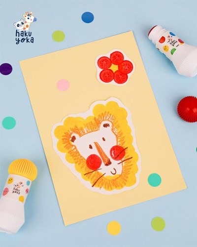 Haku Yoka Filzstifte Dot Markers Set für Kinder - kreative Marker-2