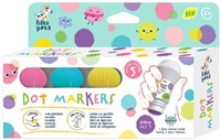 Haku Yoka Filzstifte Dot Markers Set für Kinder - kreative Marker