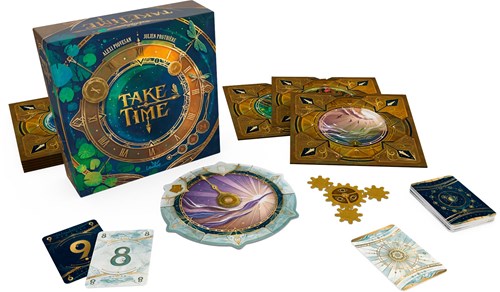 Asmodee Brettspiel Take Time kooperatives Familienspiel Strategie-3