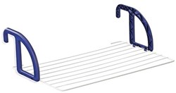 Leifheit Classic 70 Balkon-Wäschetrockner - Wäscheständer für Balkon - 7 Meter Trockenlänge