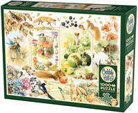 Cobble Hill puzzle 1000 pièces animaux nature automne adultes