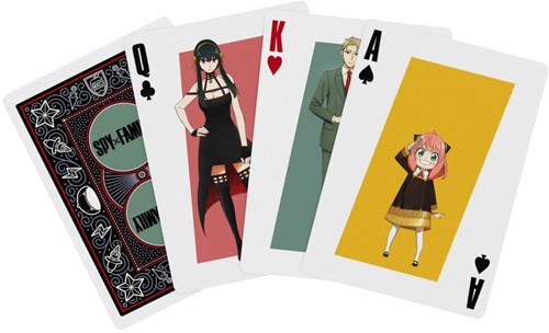 Bicycle Premium Spielkarten Spy X Family Poker Manga & Anime Kollektion-2