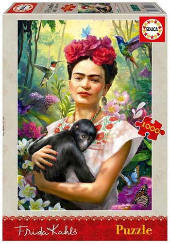 Educa Frida Kahlo, Levenstuin (1000)-3