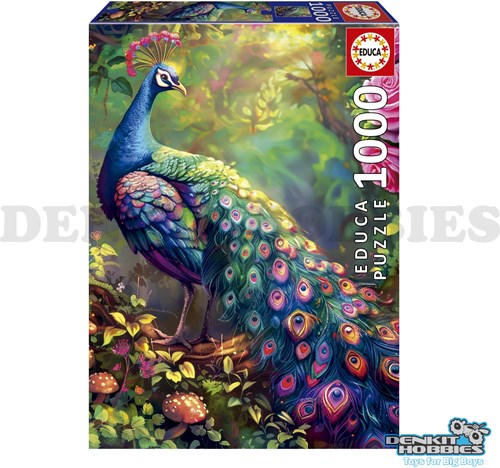 Educa puzzle animaux 1000 pièces carton coloré