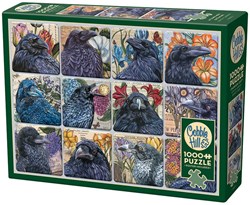 Cobble Hill puzzle 1000 pièces Ravens casse-tête adultes enfants