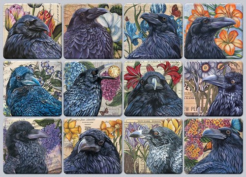 Cobble Hill puzzle 1000 pièces Ravens casse-tête adultes enfants-2