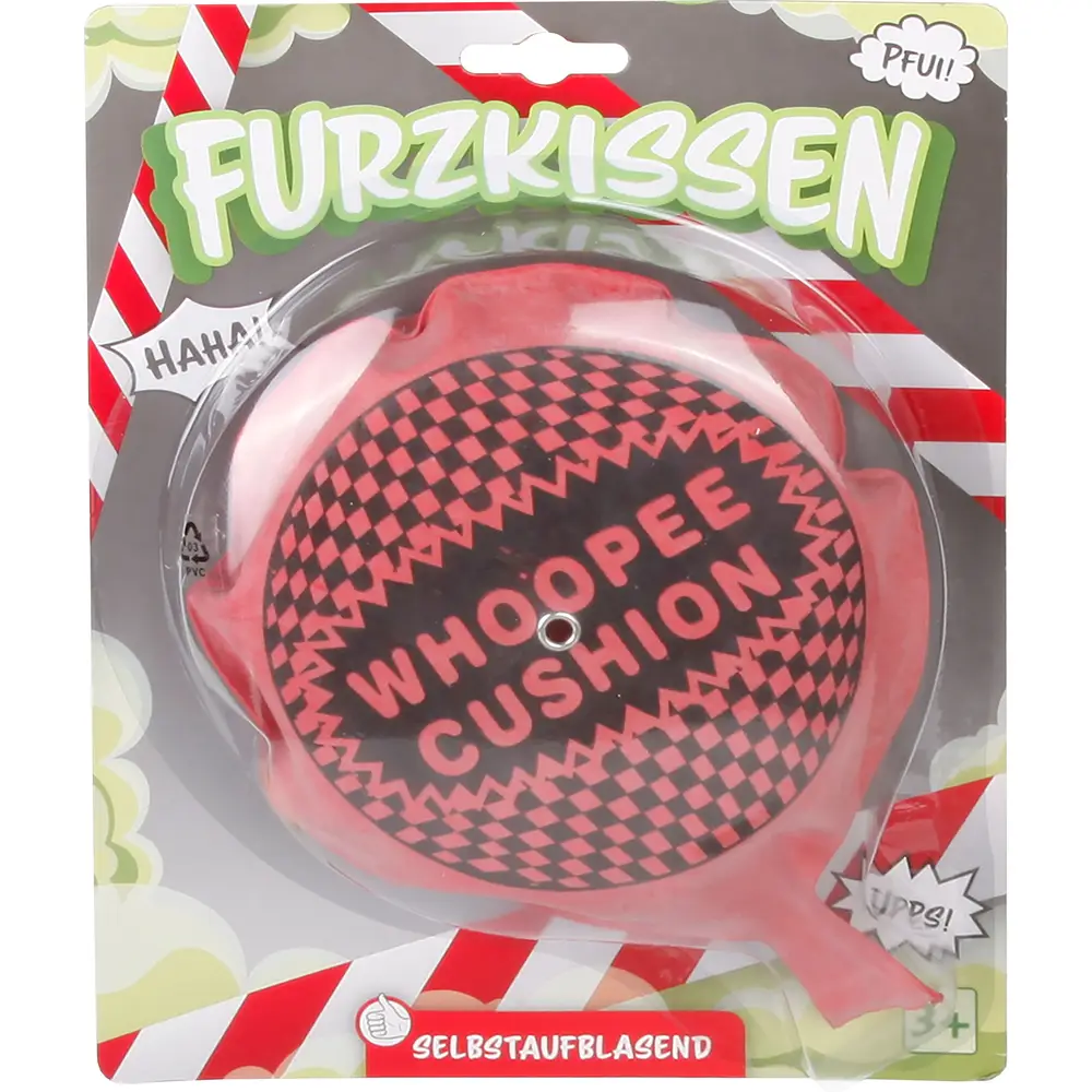 Selbstaufblasendes Pupskissen