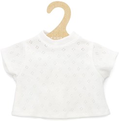 ASI DREAMS Doll Clothing - Cotton T-Shirt, Short Sleeves, White