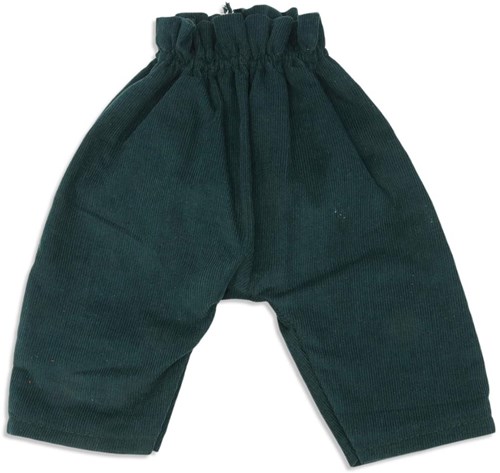 Asi Puppenkleidung Cordhose dunkelgrün Puppenoutfit