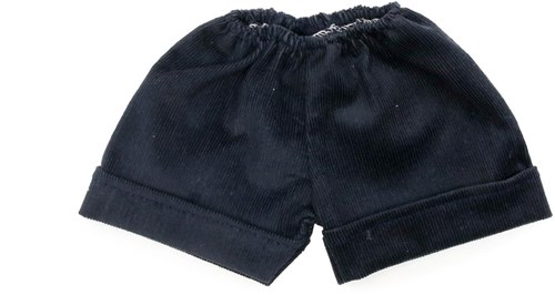 Asi Puppenkleidung Cord-Shorts navyblau - Puppenoutfit