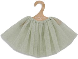 Asi Puppenkleidung Tüllrock mint gold - Puppen Outfit